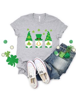Irish Gnomes Shirt, Gnomes Shirt, Clover Shirt Shirt, Irish Shirt, Quote Patrick's Day Shirt