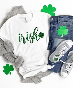Irish Shirt, St. Patrick's Day Shirt, St. Patrick's Day T-Shirt for Women, St. Patrick's Shirt for Men, Luck of the Irish, Shamrock Shirt