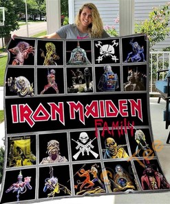 Iron Maiden 1 Quilt Blanket Bedding Set