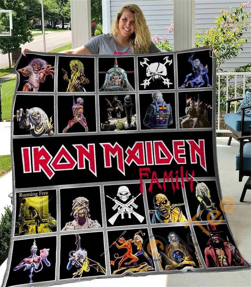 Iron Maiden 1 Quilt Blanket Bedding Set