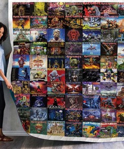 Iron Maiden Album Quilt Blanket Bedding Set for Home Décor