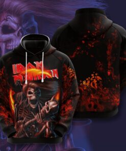 Iron Maiden Custom Hoodie 3D