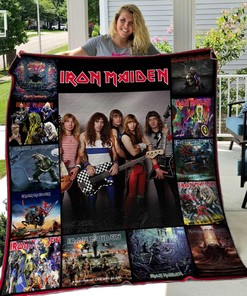 Iron Maiden Quilt Blanket Bedding Set Hvt1102