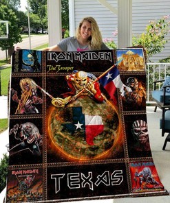 Iron Maiden Quilt Blanket Bedding Set for Home Décor