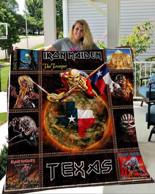 Iron Maiden Quilt Blanket Bedding Set for Home Décor