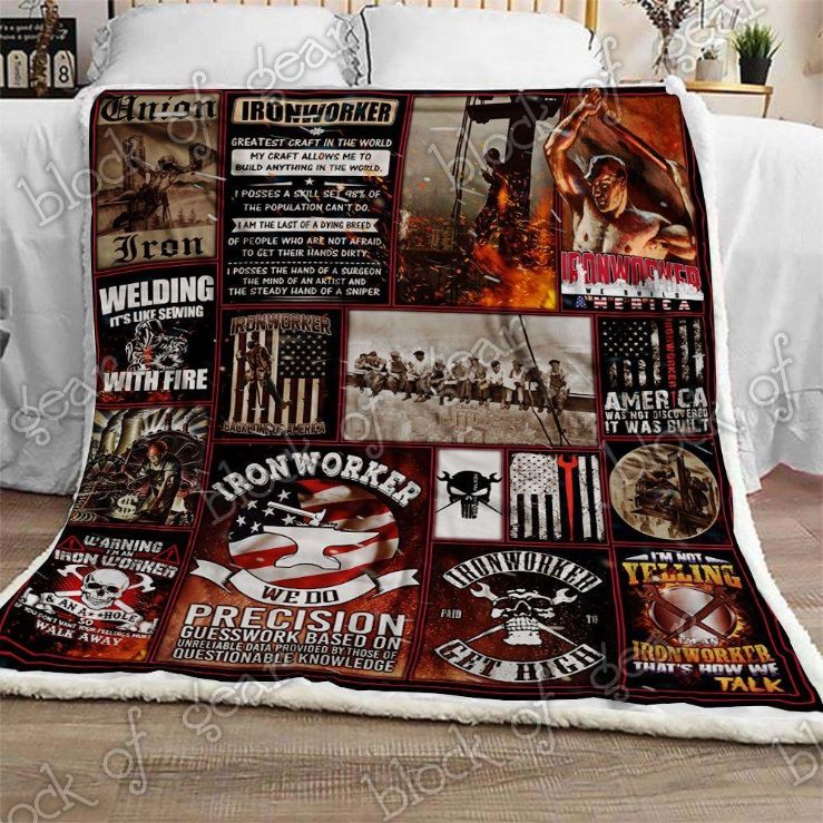 Ironworkers Psl5 Blanket for Home Décor