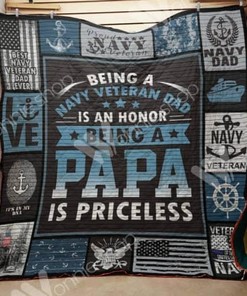 Is An Honor Veteran Quilt Blanket Bedding Set for Home Décor
