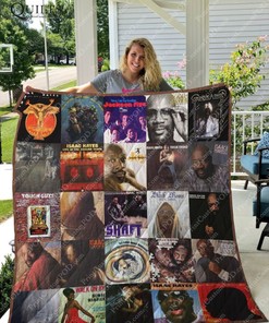 Isaac Hayes Albums For Fans Ver Collected Quilt Blanket Bedding Set