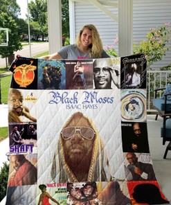 Isaac Hayes Albums For Fans Ver Collection Quilt Blanket Bedding Set