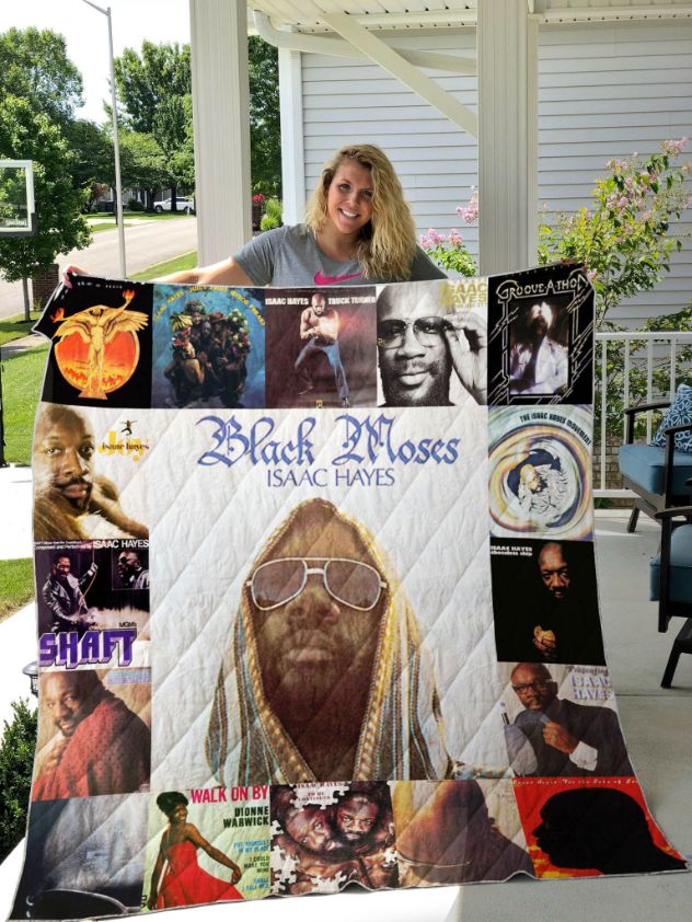 Isaac Hayes Albums For Fans Ver Collection Quilt Blanket Bedding Set