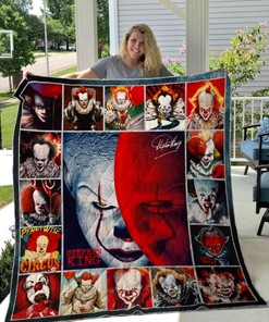 It Chapter Pennywise Quilt Blanket DUP