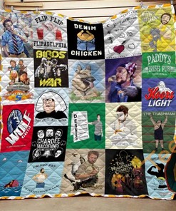It’S Always Sunny In Philadelphia Quotes Quilt Blanket Bedding Set