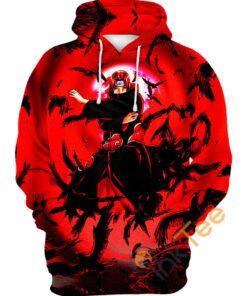 Itachi Flock Of Crows Hoodie 3D