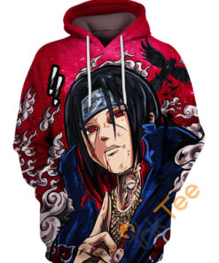 Itachi Uchiha Charisma Hoodie 3D