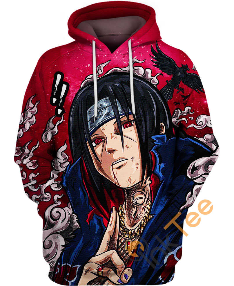 Itachi Uchiha Charisma Hoodie 3D
