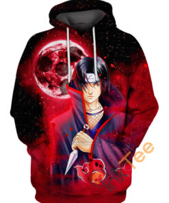 Itachi Uchiha Dread Eyes Hoodie 3D