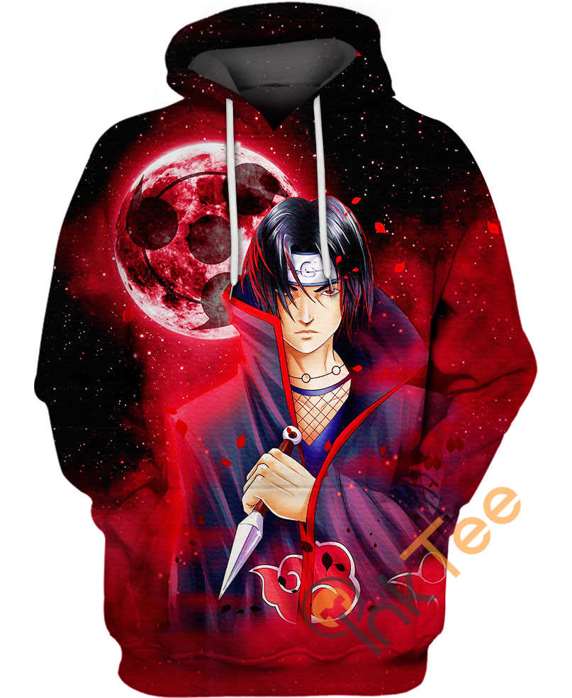 Itachi Uchiha Dread Eyes Hoodie 3D
