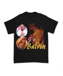 J Balvin Vintage 90'S Latino Rap Bootleg T-Shirt