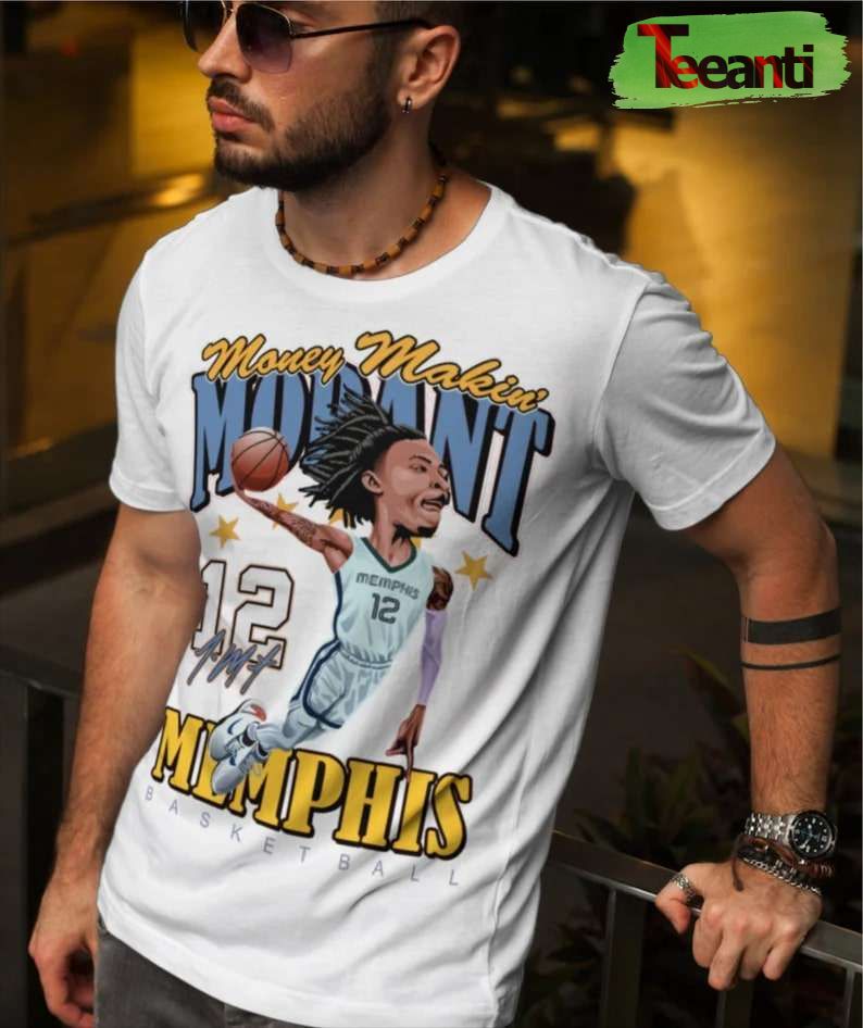 Ja Morant Memphis Grizzlies Basketball Nba T-Shirt