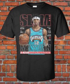 Ja Morant Slam Magazine Cover T-Shirt