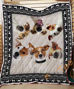 Jack Russell Terrier 03 Quilt Blanket Bedding Set