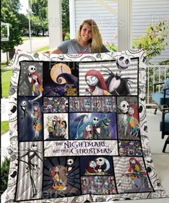 Jack Skellington Halloween The Nightmare Before Christmas Fans Gift Blanket75