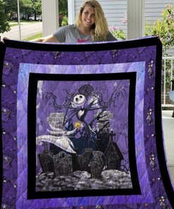 Jack Skellington Magical Quilt Blanket
