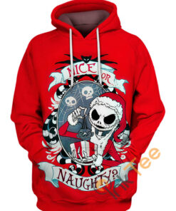 Jack Skellington Santa Hoodie 3D