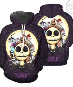Jack Skellington The Nightmare Before Christmas 3D Pullover Hoodie