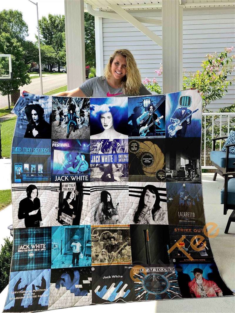 Jack White Quilt Blanket Bedding Set