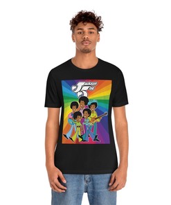 Jackson 5 Rainbow Cover Tee