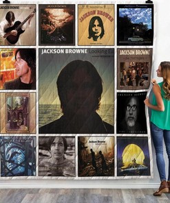 Jackson Browne Best Album Quilt Blanket Bedding Set