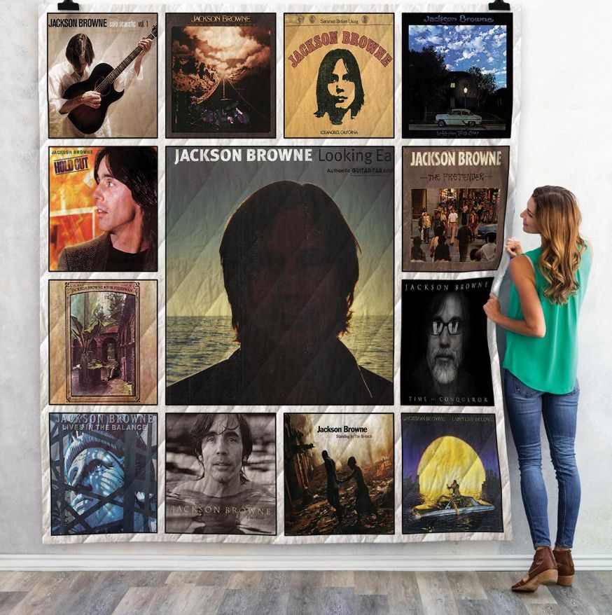 Jackson Browne Best Album Quilt Blanket Bedding Set