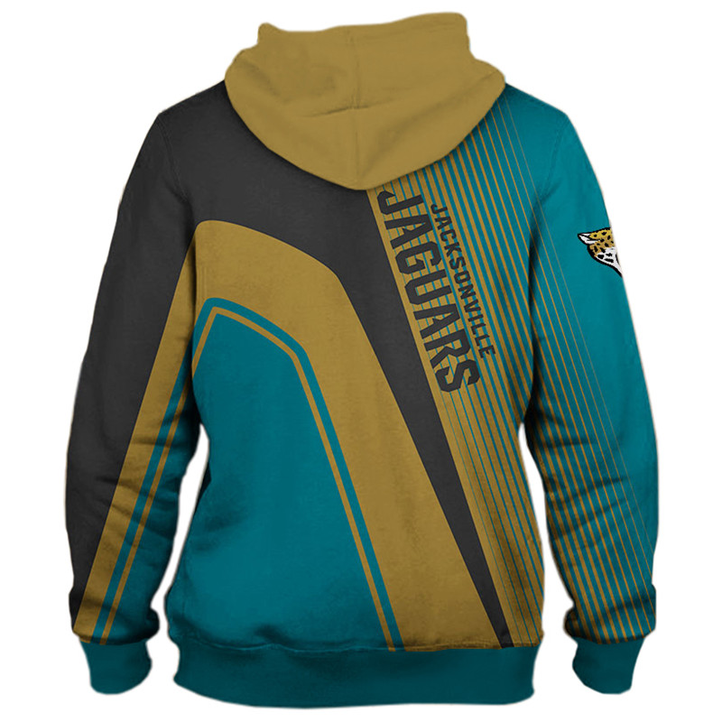 Jacksonville Jaguars 3D Zip Hoodie Zip Hoodie Pullover Nfl - Image 3