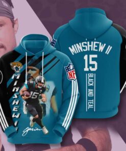 Jacksonville Jaguars Custom Sport All Over Print Hoodie 3D 13