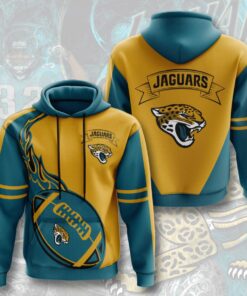 Jacksonville Jaguars Custom Sport All Over Print Hoodie 3D 2