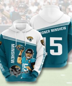 Jacksonville Jaguars Custom Sport All Over Print Hoodie 3D 4