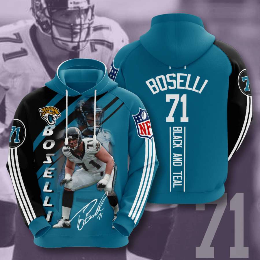 Jacksonville Jaguars Custom Sport All Over Print Hoodie 3D 5