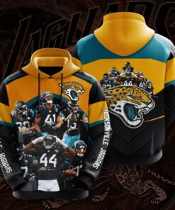 Jacksonville Jaguars Custom Sport All Over Print Hoodie 3D 8