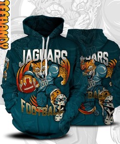 Jacksonville Jaguars Football 3D Hoodie