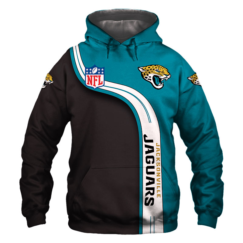 Jacksonville Jaguars Hoodie 3D Cute Zip Hoodie Pullover Gift for Fans