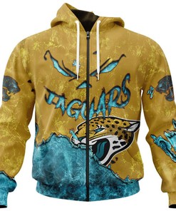 Jacksonville Jaguars Hoodie 3D Devil Eyes Gift for Fans