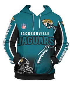 Jacksonville Jaguars Hoodie 3D Zip Hoodie Cute Flame Balls Graphic Gifts for Fans