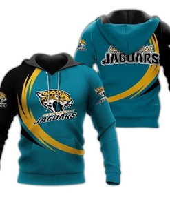 Jacksonville Jaguars Hoodie Curve Graphic Gifts for Fans