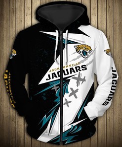 Jacksonville Jaguars Hoodie Thunder Graphic Gifts for Fans