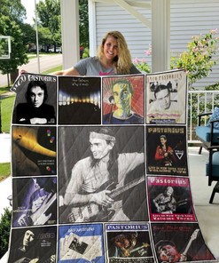 Jaco Pastorius Graphic Quilt Blanket Bedding Set
