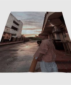 Jaemin Boyfriend Background Sherpa Fleece Blanket Gifts for Family, for Couple