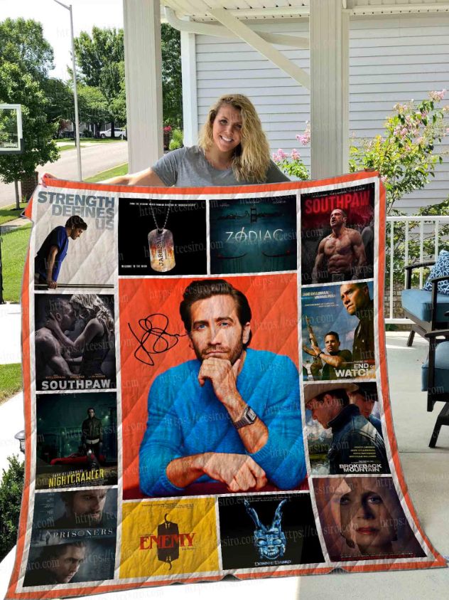 Jake Gyllenhaal Actor Plus Size Collected Quilt Blanket Bedding Set