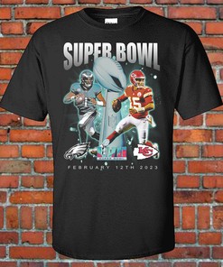 Jalen Hurts Eagles Patrick Mahomes Kansas City Chiefs T shirt Gift Men Women