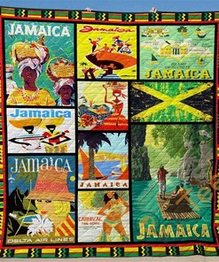 Jamaica 1 Quilt Blanket Bedding Set